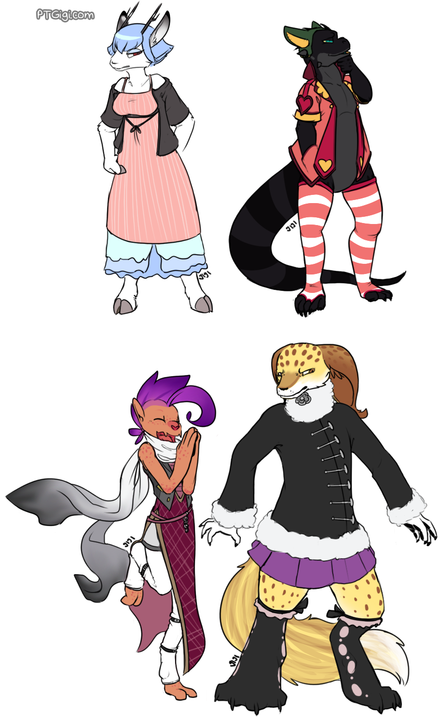 Outfit Meme: Vivvia, Saewin, Kat, Ante